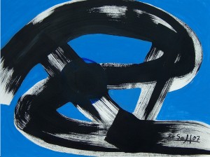 Kraft, Aquarell auf Büttenaquarellpapier ( 60 cm X 46 cm ) 