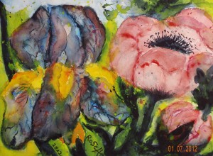Aquarell auf Aquarellpapier, 40 x 30 cm, 150,00 Euro