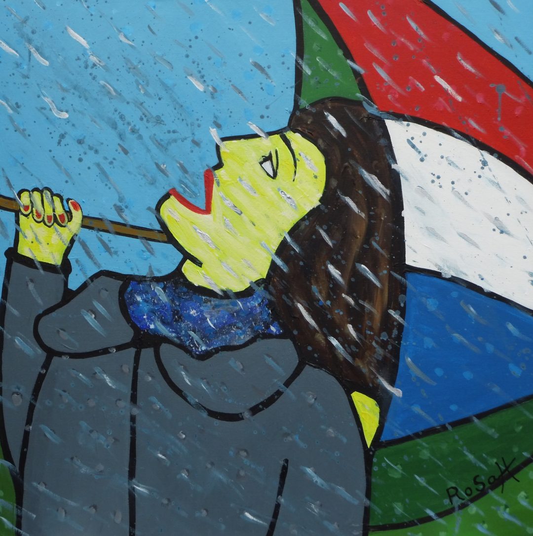 Acrylbild "Schöner Schauer"